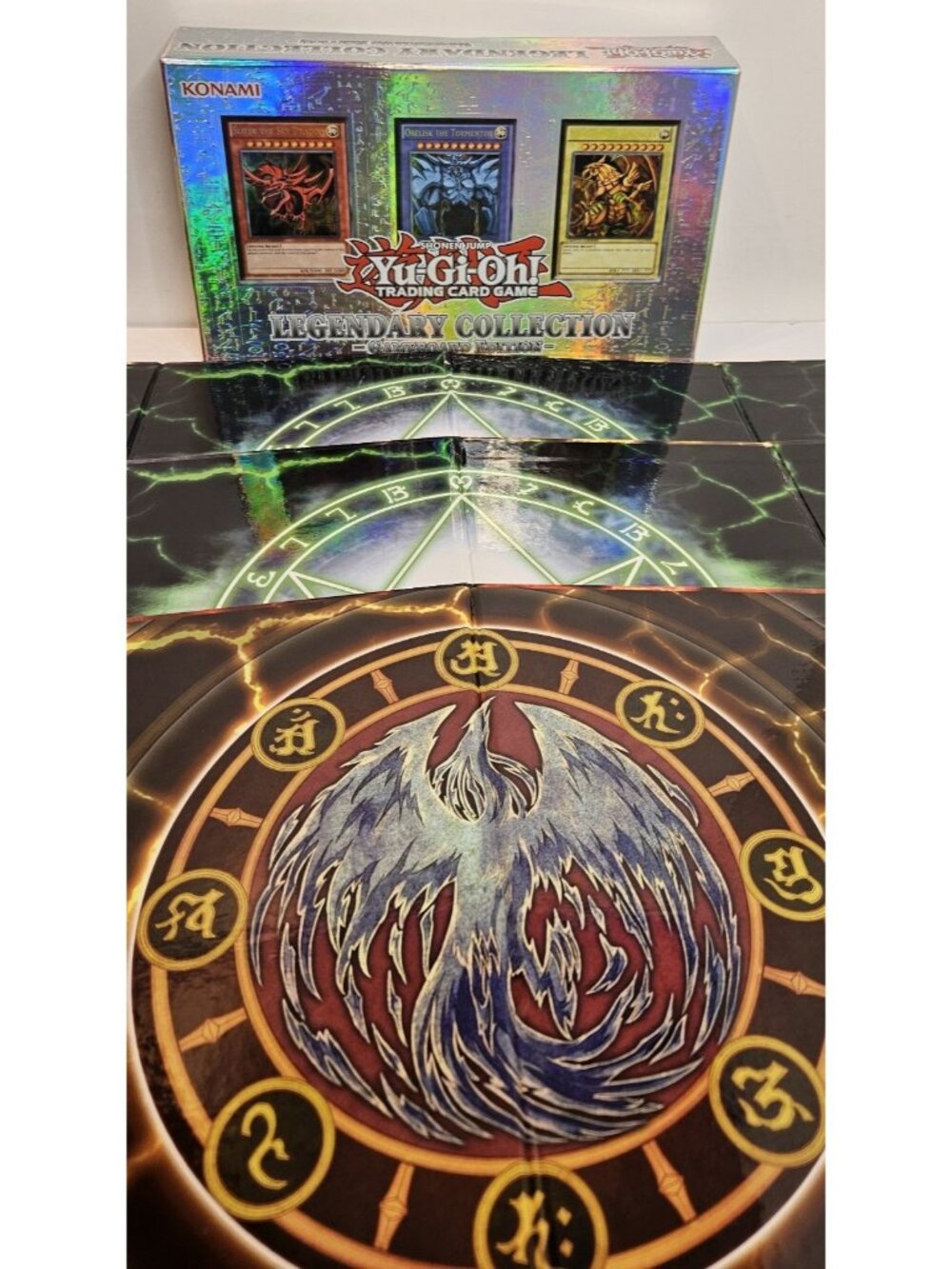 Yu-Gi-Oh! Legendary Collection Gameboard Edition - BOX & 3 BOARDS ONLY